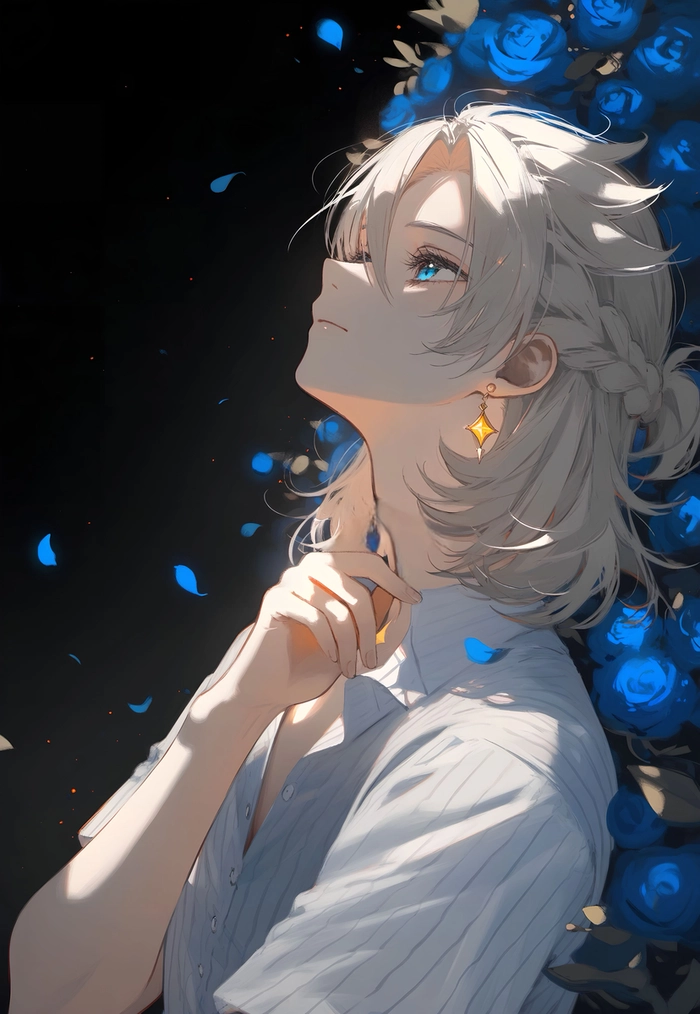 Albedo Genshin đẹp lạnh lùng