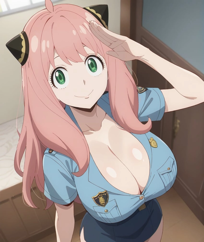 Ảnh Anya anime tóc dài sexy