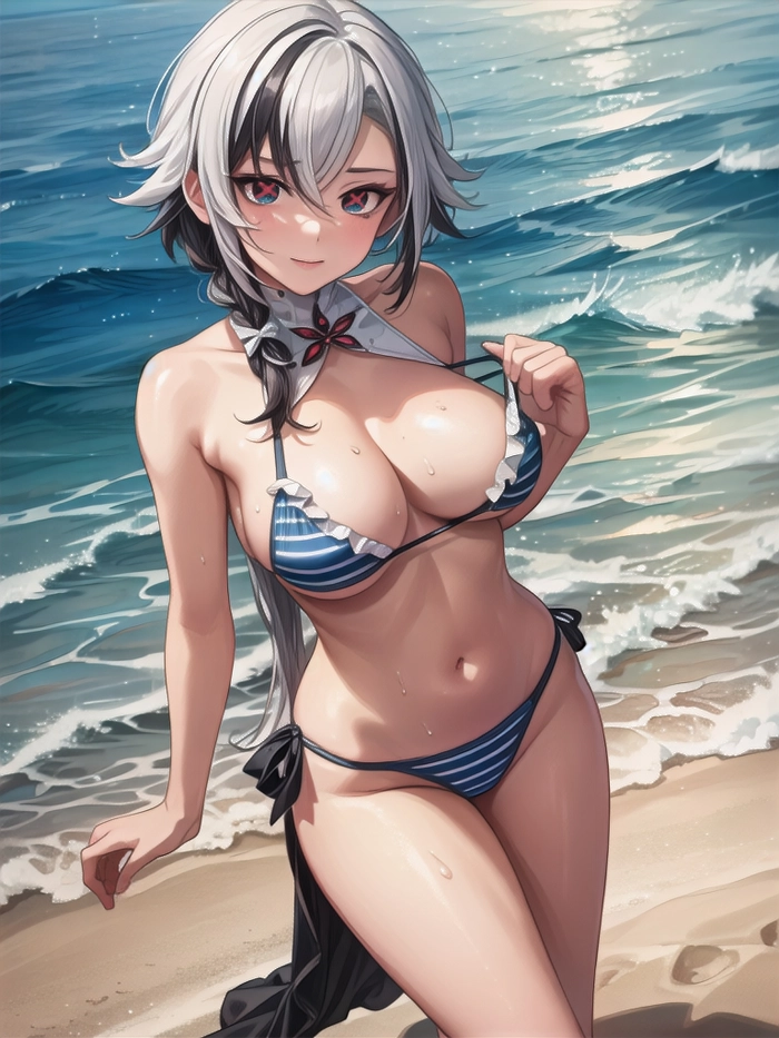 Ảnh Arlecchino bikini