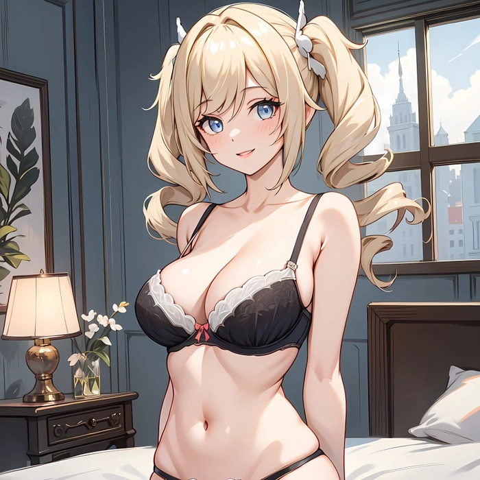 Ảnh Barbara Genshin bikini gợi cảm