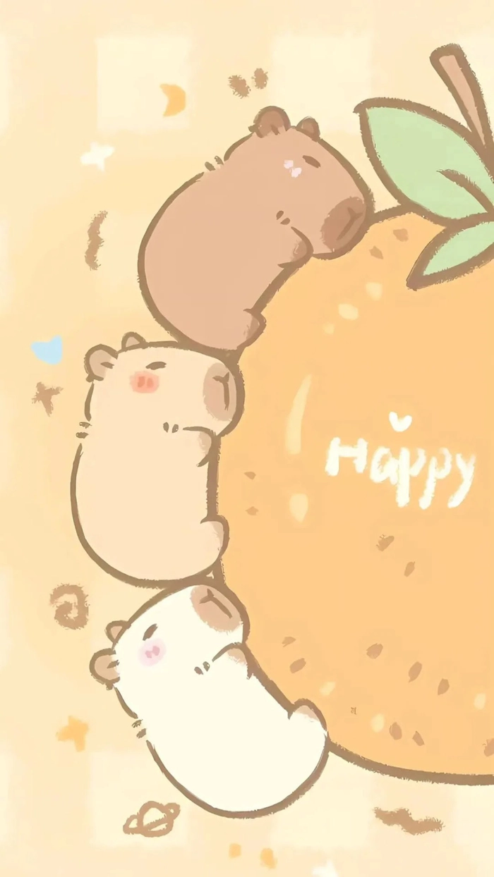 Ảnh Capybara chibi anime