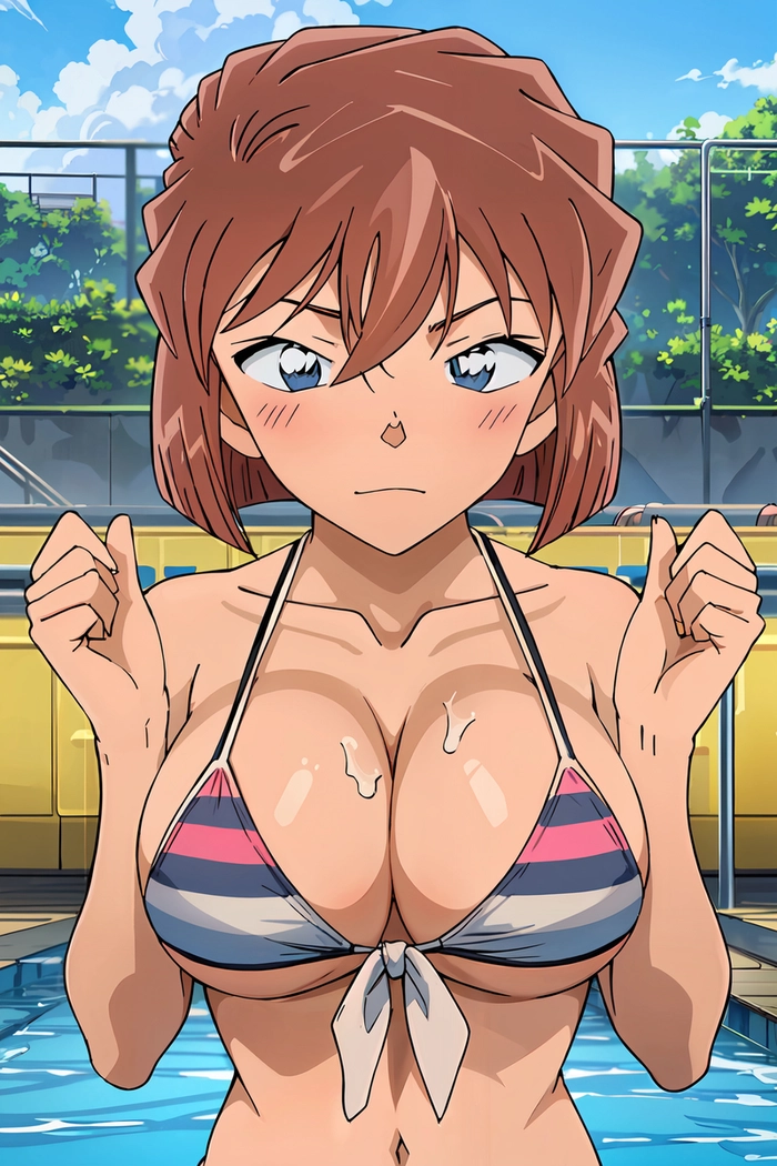 Ảnh Haibara Ai sexy hút mắt