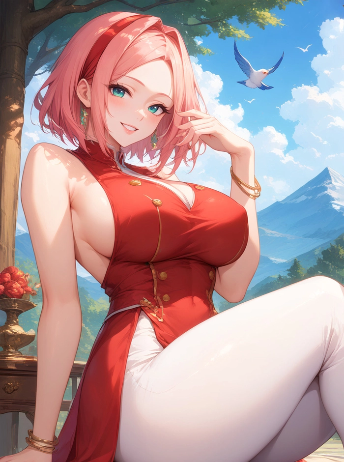 Ảnh Haruno Sakura tạo dáng đẹp