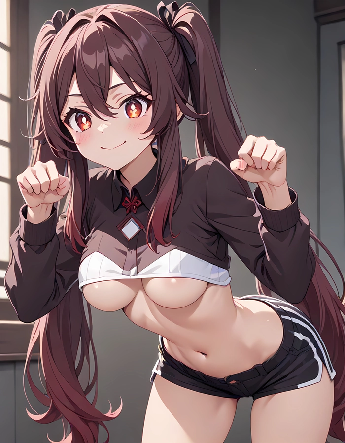 Ảnh Hu Tao phong cách anime
