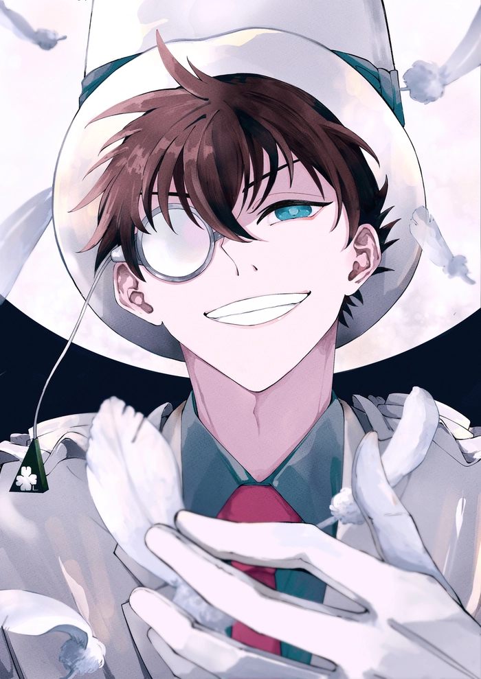 Ảnh Kaito Kid cười đểu