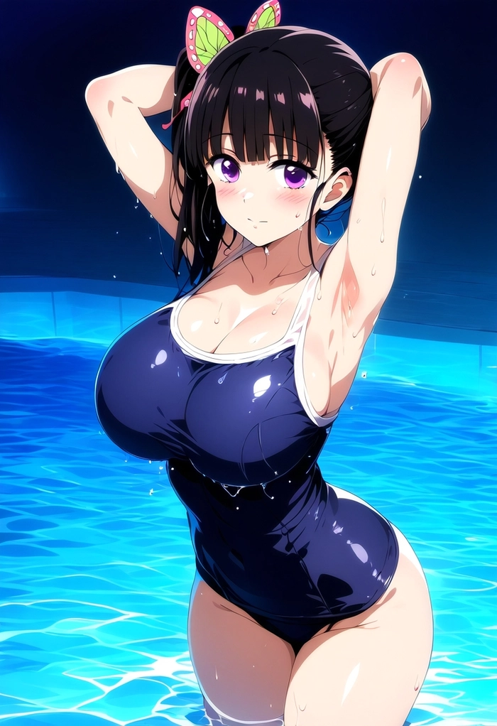 Ảnh Kanao anime bikini cực xinh
