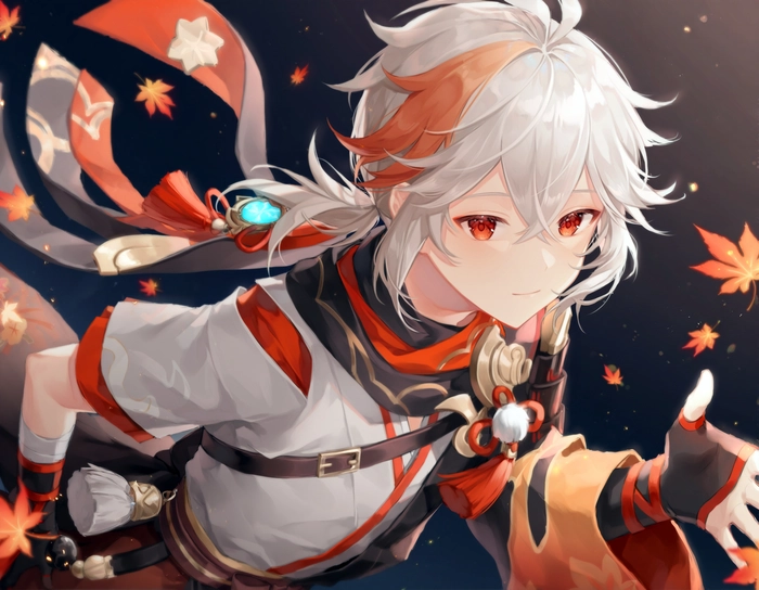 Ảnh Kazuha Genshin Impact dễ thương