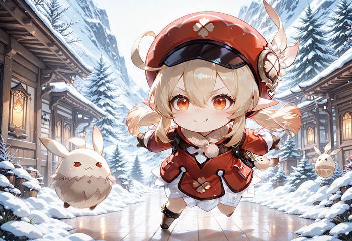 Ảnh Klee chibi đáng yêu
