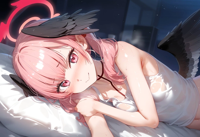 Ảnh Koharu Shimoe sexy nằm nghiêng khêu gợi