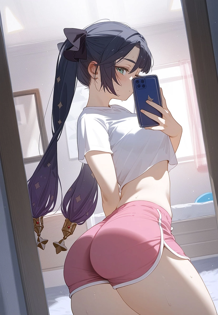 Ảnh Mona Genshin mặt lạnh cuốn hút
