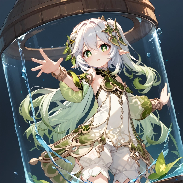 Ảnh Nahida anime chuẩn fanart