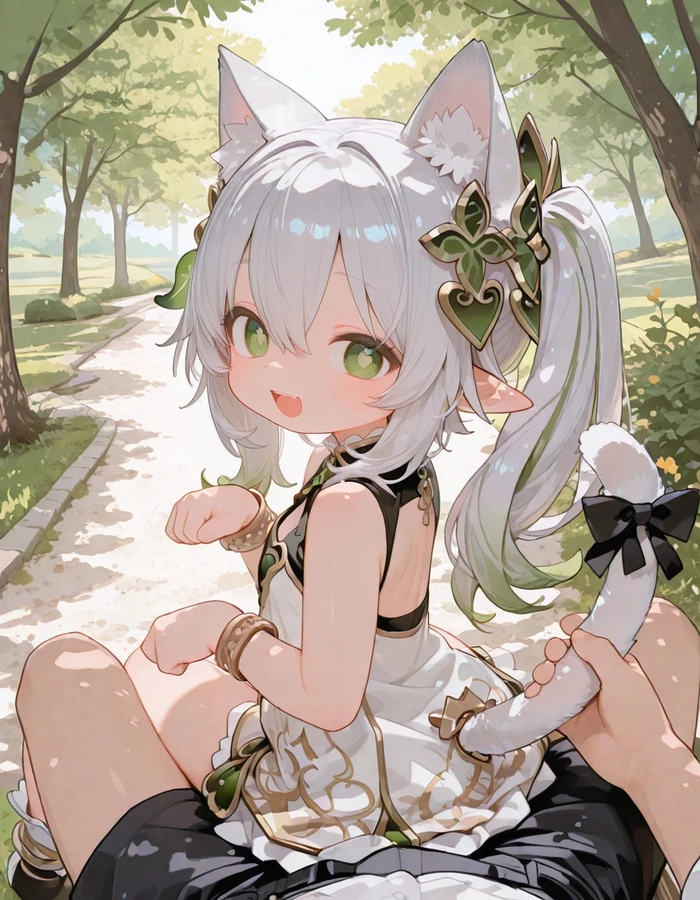 Ảnh Nahida anime nghệ thuật