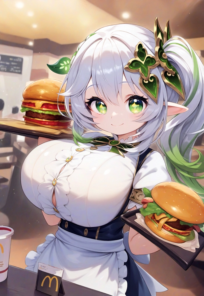 Ảnh Nahida chibi dễ thương