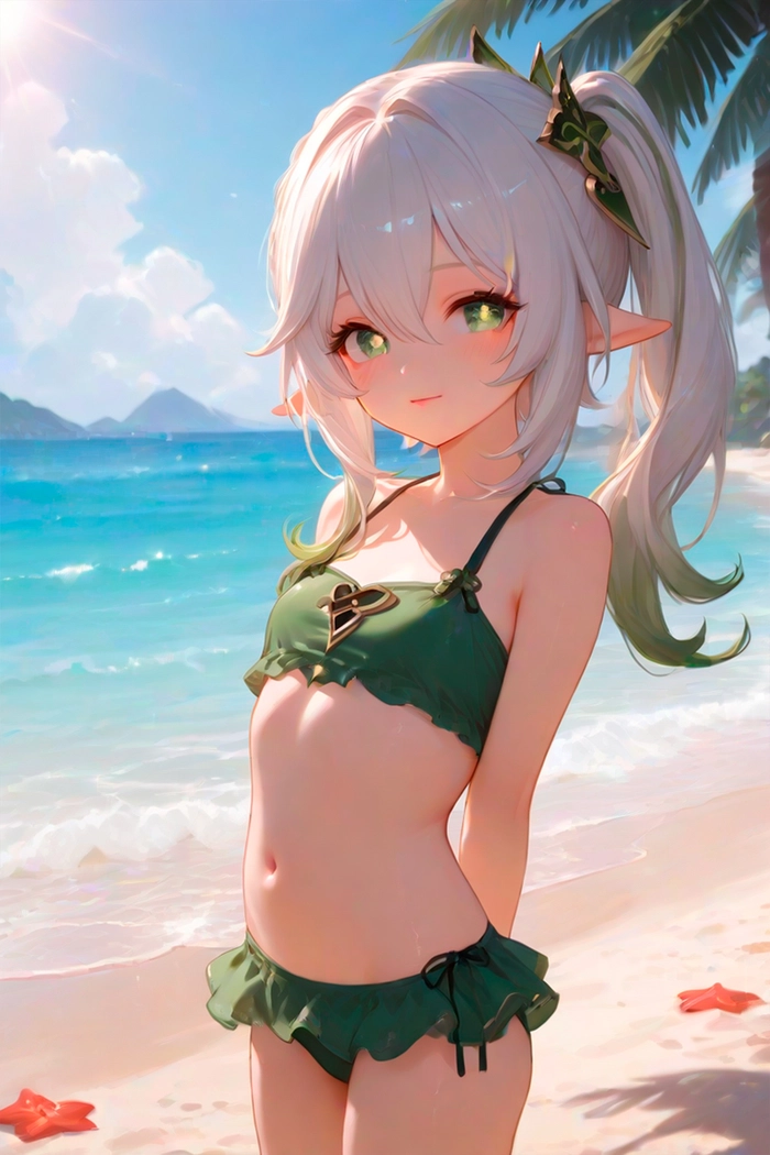 Ảnh Nahida cute làm avatar