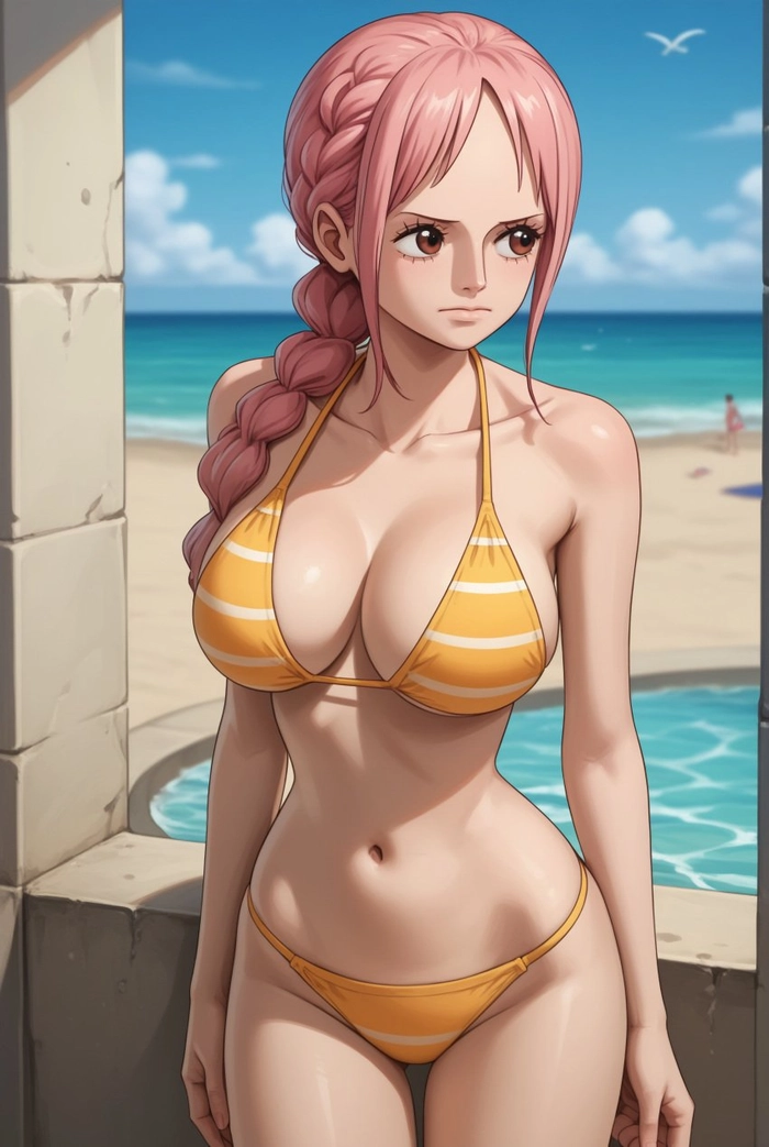 Ảnh Rebecca One Piece chiến binh