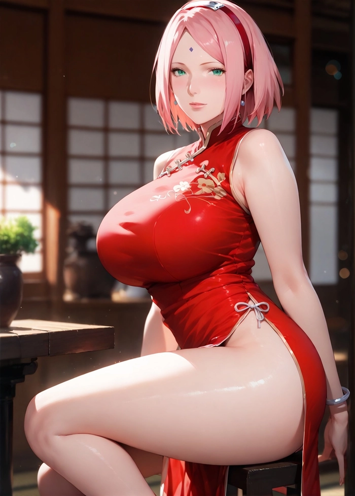 Ảnh Sakura Haruno phiên bản sexy