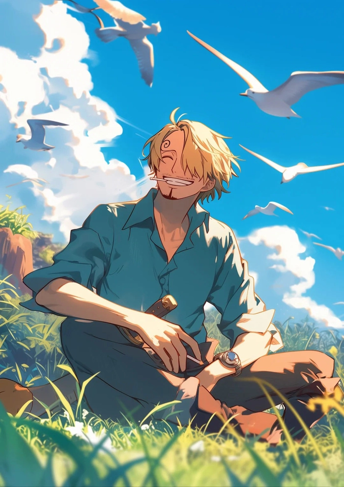 Ảnh Sanji biểu cảm hài hước