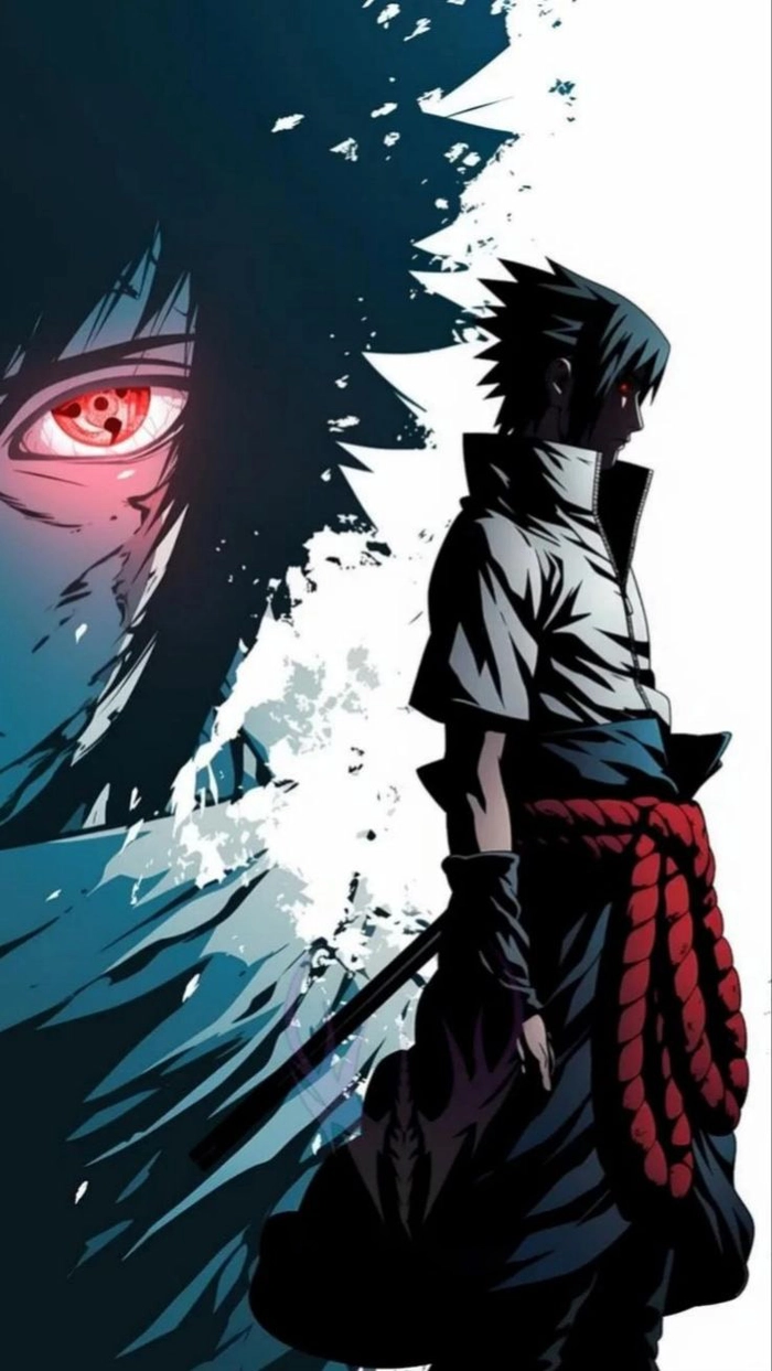 Ảnh Sasuke 3d ngầu chất