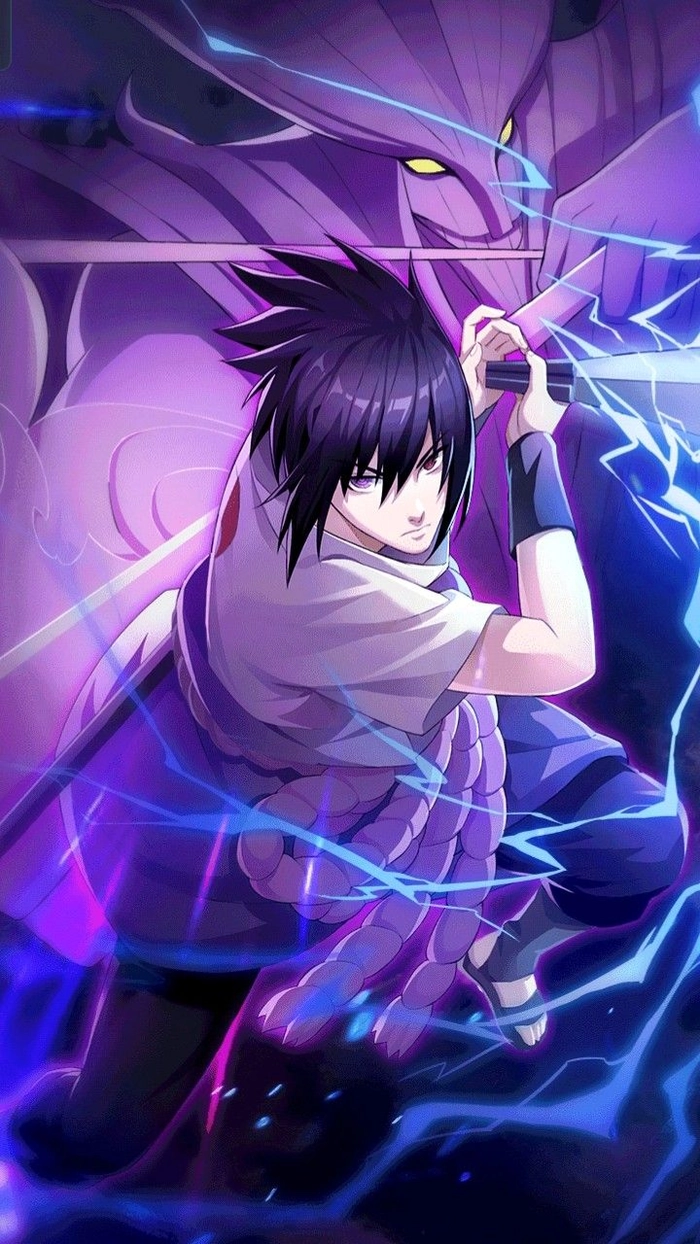 Ảnh Sasuke 4k nét căng từng chi tiết