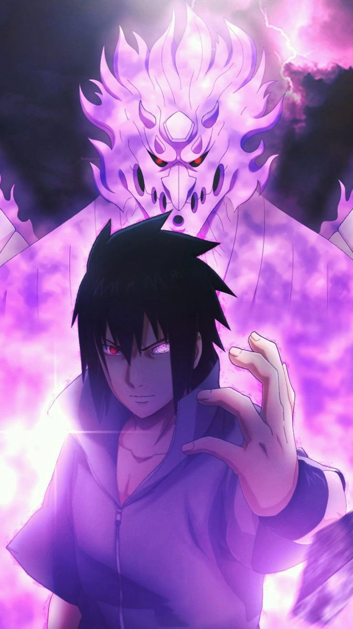 Ảnh Sasuke áo đen cool ngầu