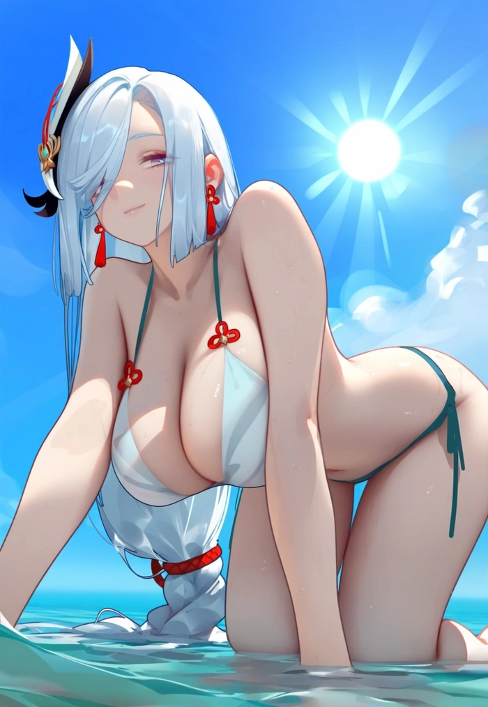 Ảnh Shenhe mặc bikini