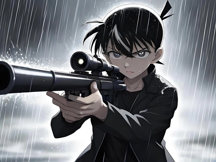 Ảnh Shinichi Kudo ngầu lòi