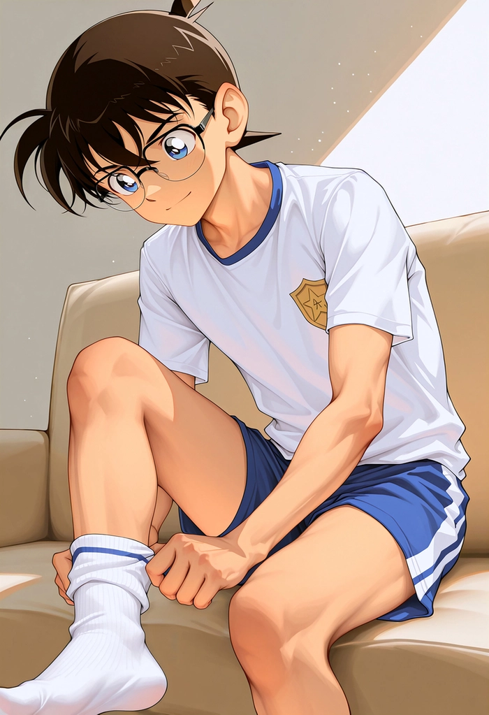Ảnh Shinichi Kudo ngầu thể thao