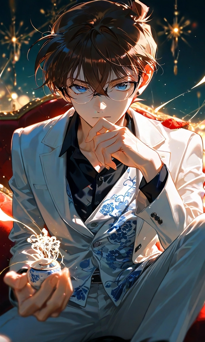 Ảnh Shinichi Kudo trong bóng tối