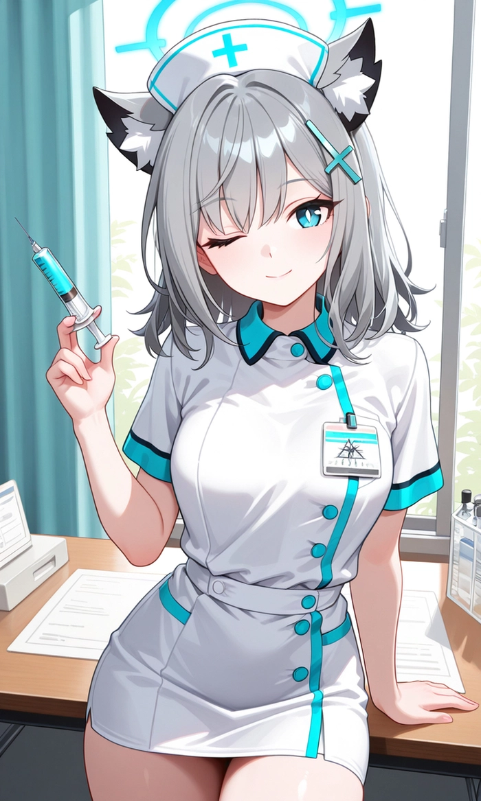 Ảnh Shiroko Sunaookami dễ thương