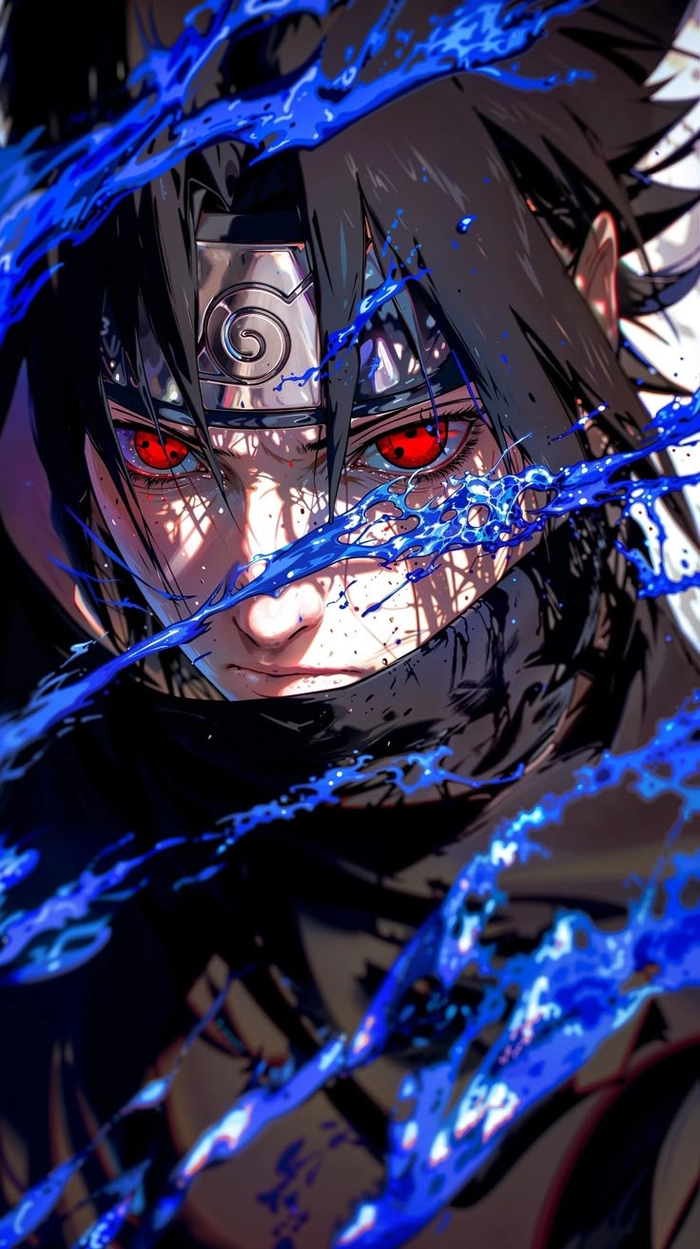 Ảnh Uchiha Sasuke bên Naruto