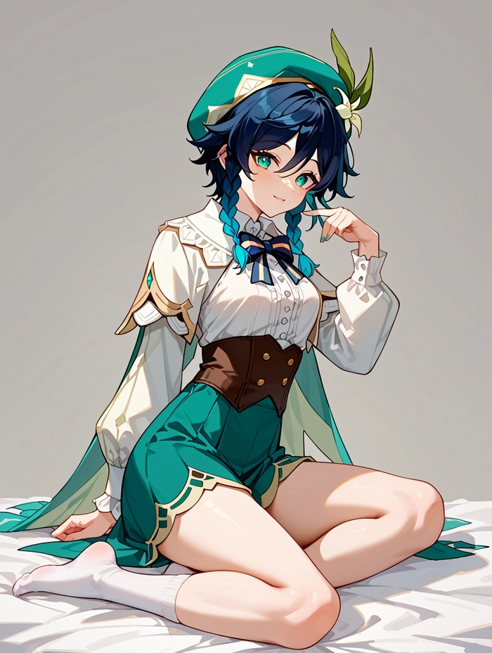 Ảnh Venti Genshin dễ thương