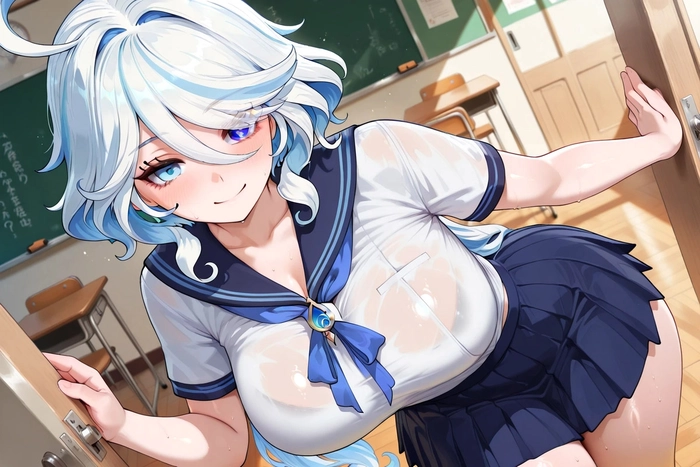 Ảnh Yae Miko chibi dễ thương
