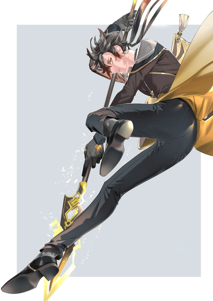 Ảnh Zhongli làm avatar