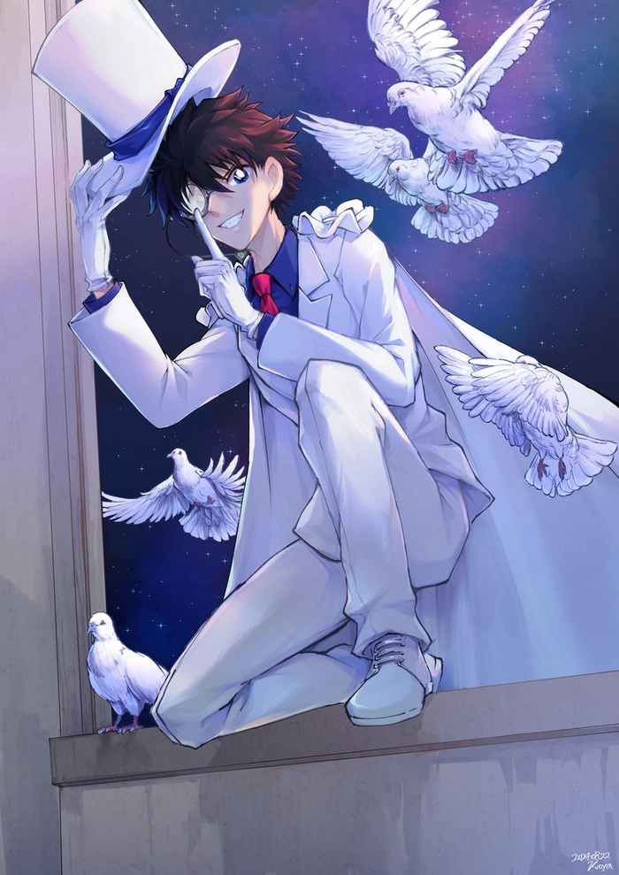 Ảnh anime Kaitou Kid đẹp