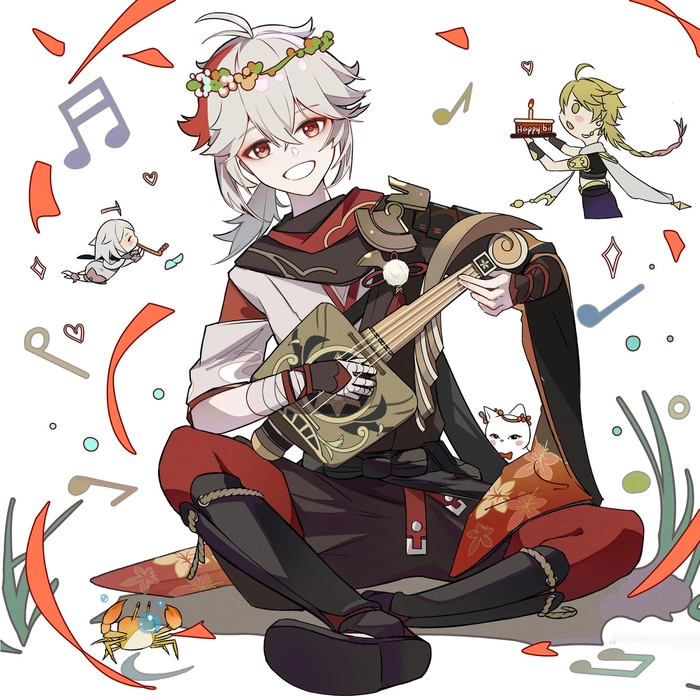 Ảnh anime Kazuha Genshin chất