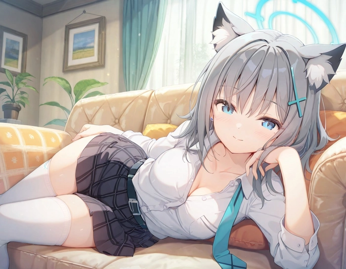 Ảnh anime Sunaookami Shiroko sexy