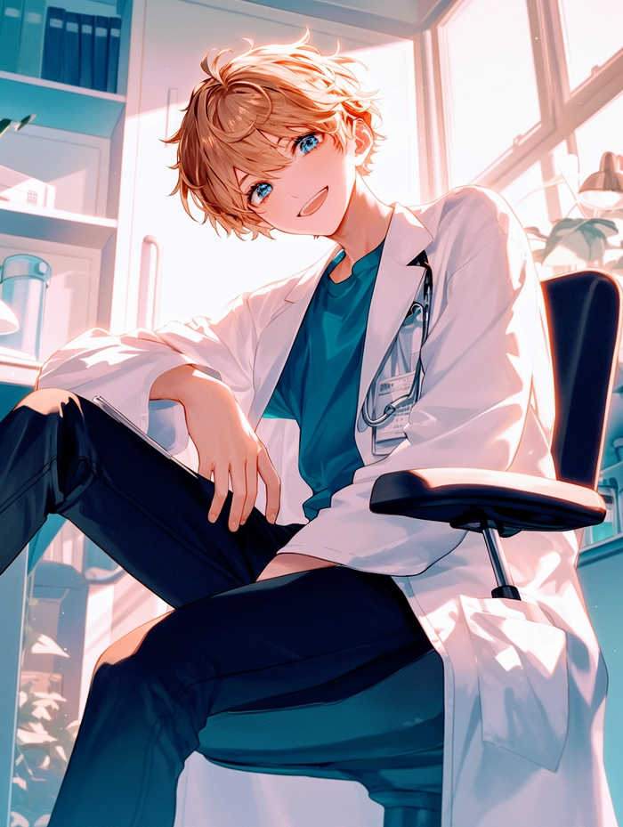 Ảnh anime bác sĩ nam đẹp nhất