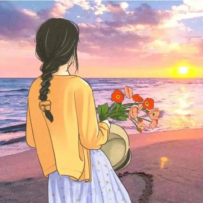 Ảnh anime che mặt cute và gợi cảm