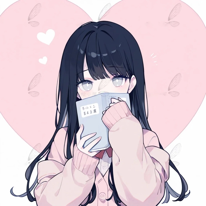 Ảnh anime che mặt cute
