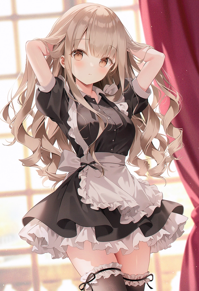 Ảnh anime hầu gái đáng yêu