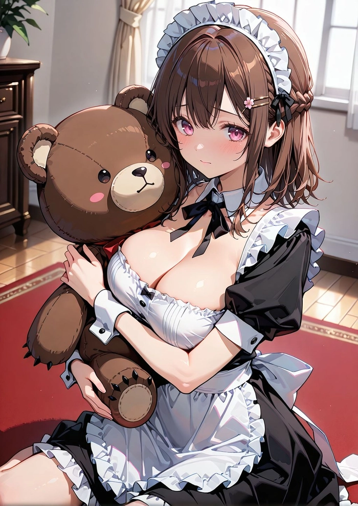 Ảnh anime hầu gái dễ thương cute