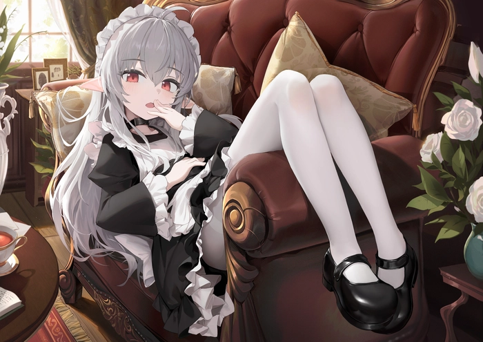 Ảnh anime hầu gái sexy