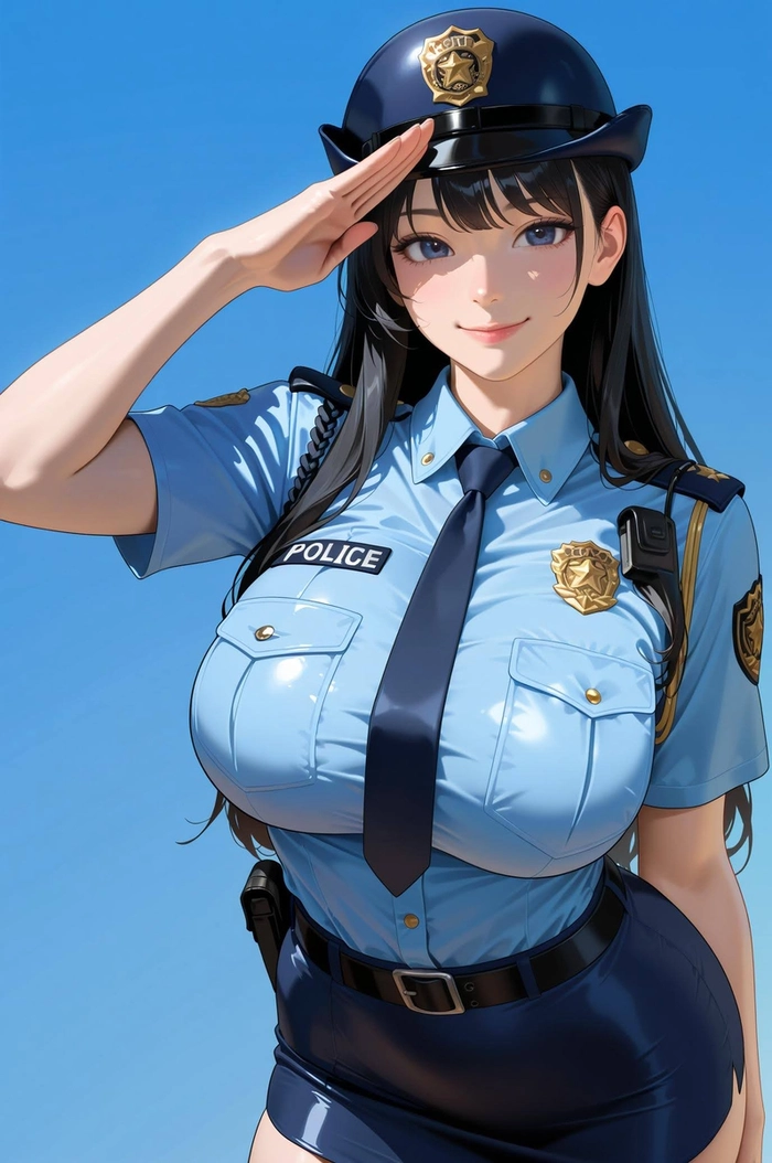 Ảnh anime nữ cảnh sát sexy chất lừ