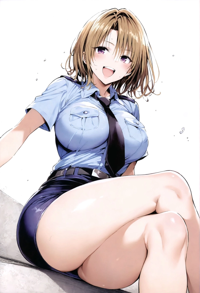 Ảnh anime nữ cảnh sát sexy