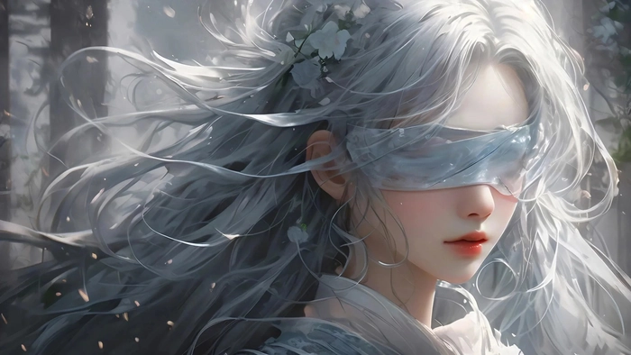 Ảnh anime nữ giấu mặt quyến rũ
