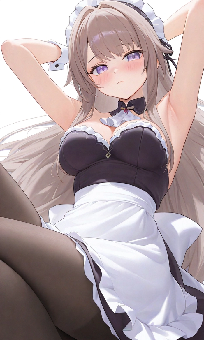 Ảnh anime sexy hầu gái nóng bỏng
