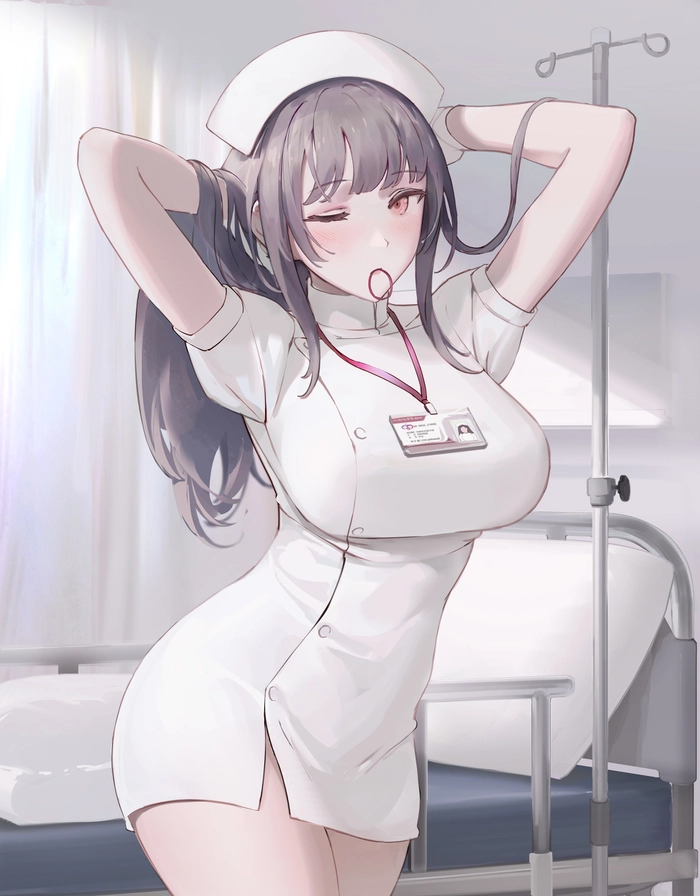 Ảnh anime y tá quyến rũ