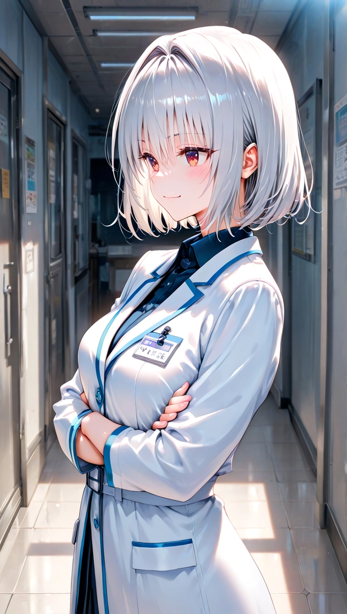 Ảnh bác sĩ anime nữ dễ thương