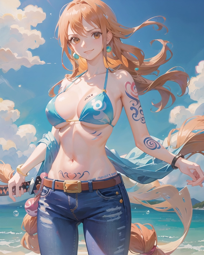 Ảnh chibi Nami One Piece