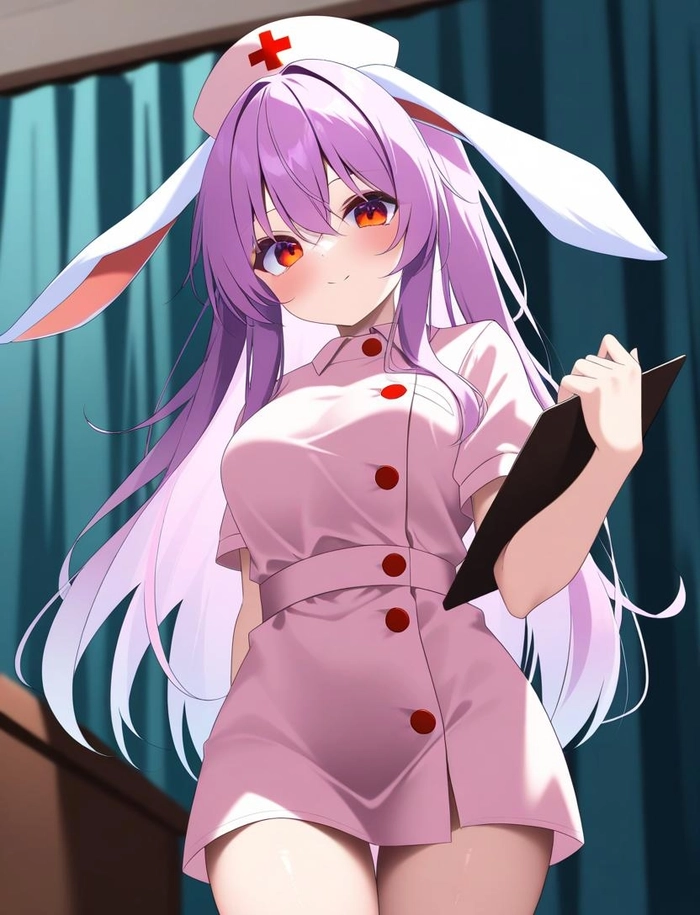 Ảnh cosplay y tá anime gợi cảm